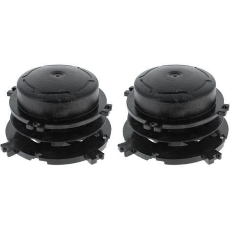 Paquete de 2/4/8 carretes de repuesto StarRing para desbrozadoras FS-AutoCut 36-2, 46-2 y 56-2 - 40037133001 - Negro