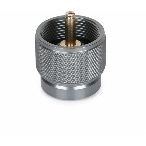 Paquete de 2 adaptadores para estufa de camping, convertidor de tanque de gas, adaptador de barril para camping, picnic al aire libre, KoleZy