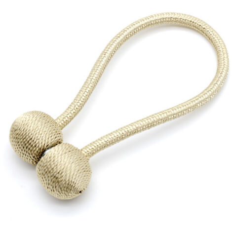 Paquete de 2 alzapaños magnéticos retro para cortina, hebilla decorativa de resina dura con magnetismo fuerte y duradero para el hogar y la oficina.