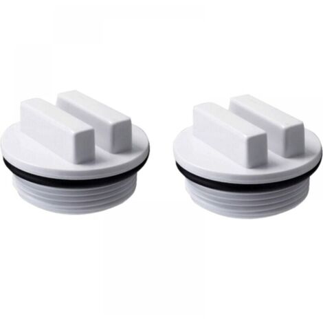 Paquete de 2 filtros de piscina y cubierta anticongelante con junta tórica para proteger la piscina contra las heladas en invierno y para la mayoría de los filtros de piscina Hayward Pentair