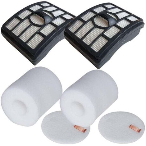 Paquete de 2 filtros HEPA de repuesto KZQ para aspiradoras Shark Rotator Pro Lift-Away NV500, NV501, NV502, NV503, NV505, NV510, NV520, NV552, NV640, NV642, UV560, ZU780, ZU782 y ZU785. Reemplaza las 