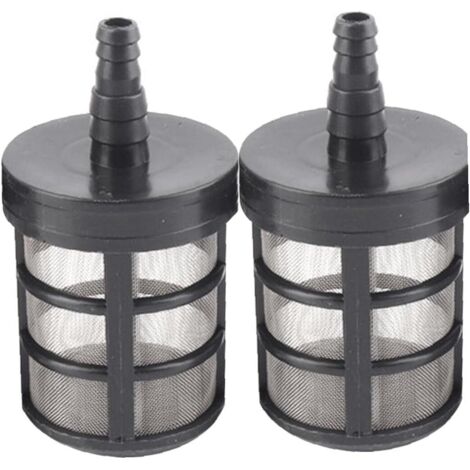 Paquete de 2 filtros para mangueras de agua, filtros para lavado de autos y riego de jardín.