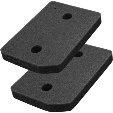 Paquete de 2 filtros para secadora Miele T1 - Filtro básico para secadora - 9164761 - Pieza de repuesto - Esponja - Accesorio para secadoras con bomba de calor Miele