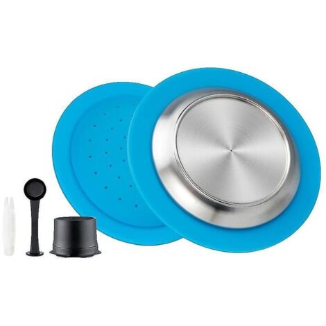 Paquete de 2 filtros Zenius para cápsulas de café reutilizables: ecológicos y con ahorro garantizado.