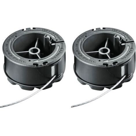 Paquete de 2 hilos para desbrozadora - 6 m de hilo de 1,6 mm de diámetro F016800570