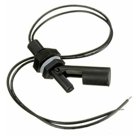 Paquete de 2 interruptores de flotador para líquidos montados en el lateral del controlador del sensor de nivel de agua de 220 V.