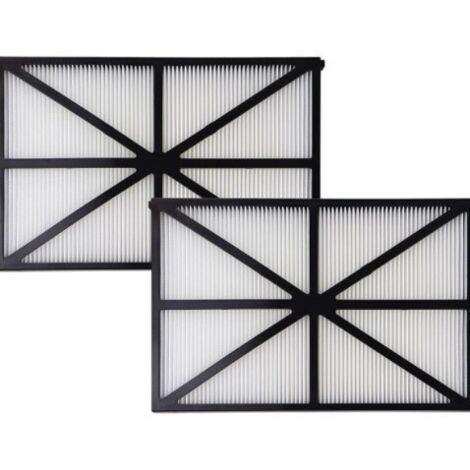 Paquete de 2 paneles de filtro para robot Tiger Shark - RCX70101PAK2 - Negro.