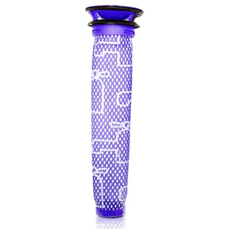 Paquete de 2 prefiltros de repuesto para aspiradoras Dyson V8, V7, V6, SV04 y DC58. Este juego incluye dos filtros y mejora la potencia de succión de su aspiradora Dyson. Sustituye a la pieza número 9