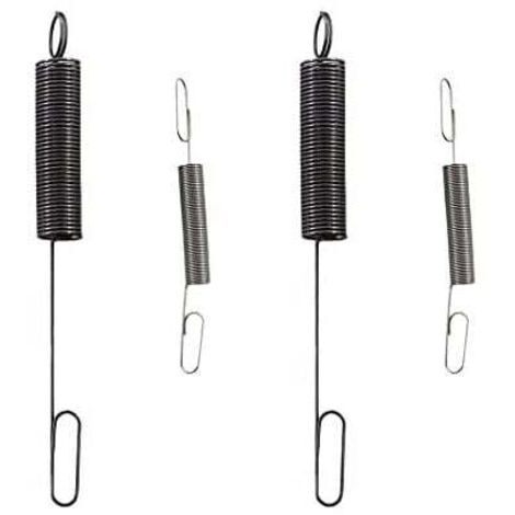 Paquete de 2 resortes de retorno del regulador de velocidad del carburador para Briggs & Stratton Q35 45 400 500 550