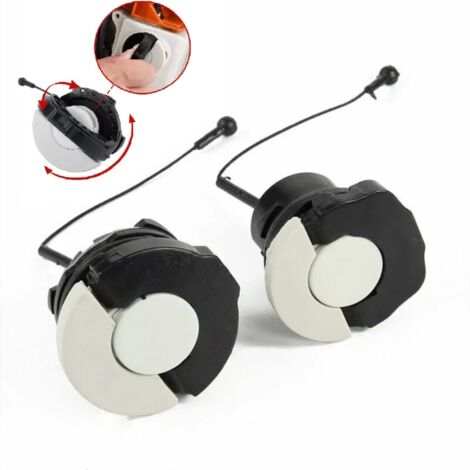 Paquete de 2 tapas de tanque/tapa de combustible para motosierra Stihl MS171 MS181 MS200 MS210 MS200T MS211 MS192 MS192T MS230 MS240 MS250 MS260 MS340 MS360