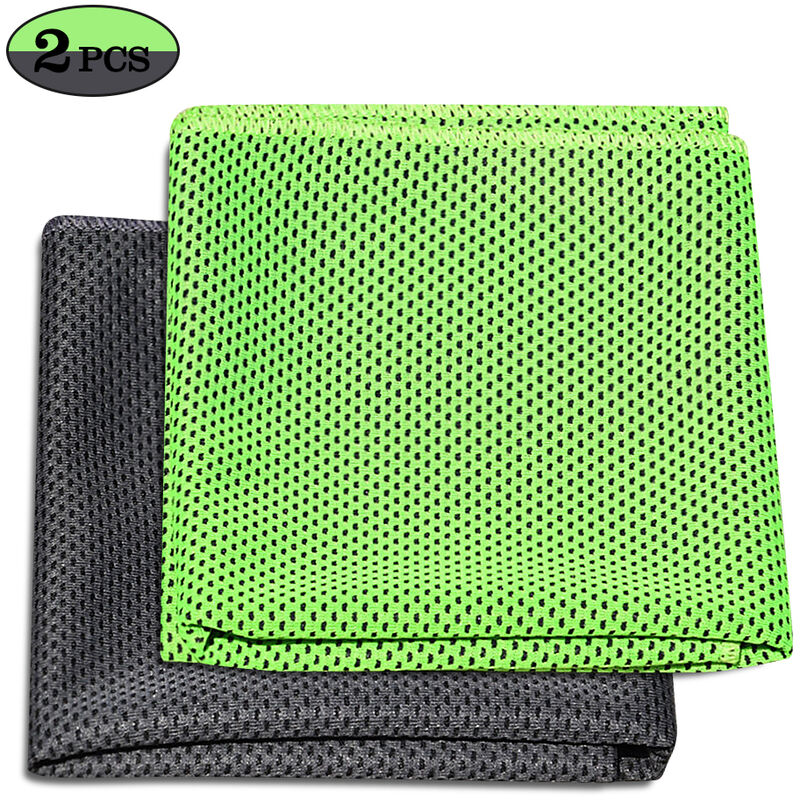 

Paquete de 2 toallas de enfriamiento suave y transpirable de viaje, toalla de hielo para gimnasio, entrenamiento, yoga, deporte, correr, acampar,