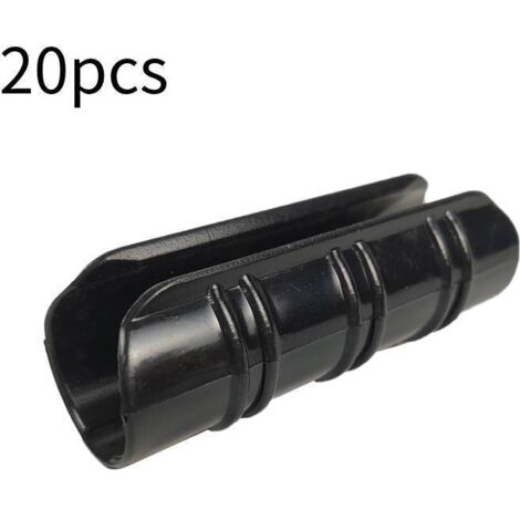 Paquete de 20 abrazaderas para mangueras de invernadero, 19 mm de diámetro, abrazaderas para mangueras, abrazaderas para películas de invernadero, para asegurar lonas a invernaderos de jardín, películ