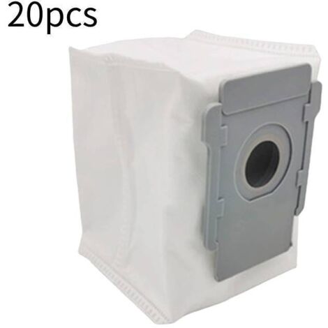Paquete de 20 bolsas de repuesto para aspiradora Roomba, compatibles con iRobot Roomba 7+ i3 E5 E6 S9, bolsas de basura