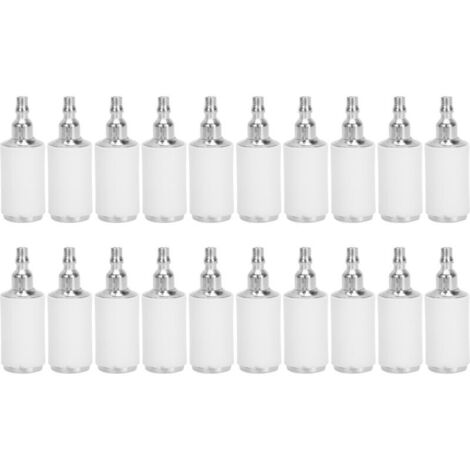 Paquete de 20 filtros de combustible para motosierra y cortacésped - Crezuo