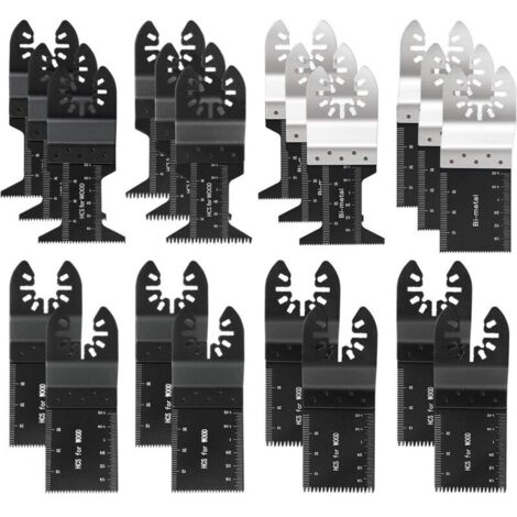 Paquete de 20 hojas de sierra oscilantes - Accesorios de sierra multifuncionales