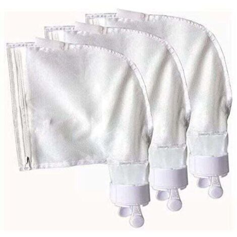 Paquete de 3 bolsas de repuesto con cremallera, XU, compatibles con Polaris 280, 480, K13 y K16, bolsas de malla de nailon multifuncionales Polaris - KZQ