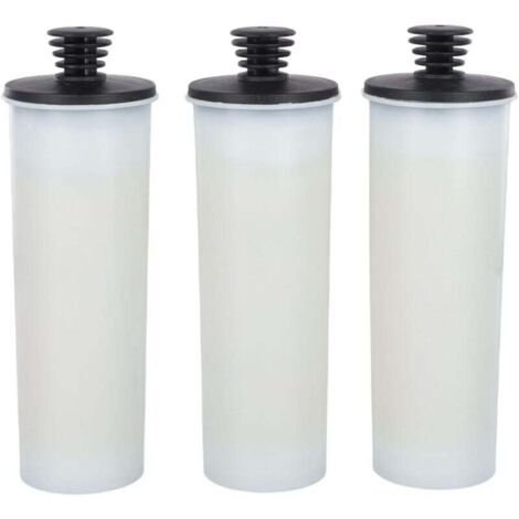 Paquete de 3 cartuchos de filtro descalcificadores KZQ para kits de accesorios para limpiadores a vapor Karcher SC3 Upright Premium Series