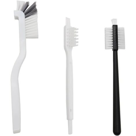 Paquete de 3 cepillos multiusos para limpiar botellas, cepillo para botellas, cepillo para lavavajillas, cepillo para botellas, cepillo para tazas de café, mango largo y curvo para cepillo de botellas
