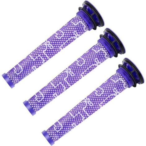 Paquete de 3 filtros de repuesto para Dyson V6 V7 V8 DC58 DC59 DC61 DC62 DC74