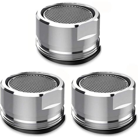 Paquete de 3 filtros de repuesto para grifo YMYNY de 24 mm