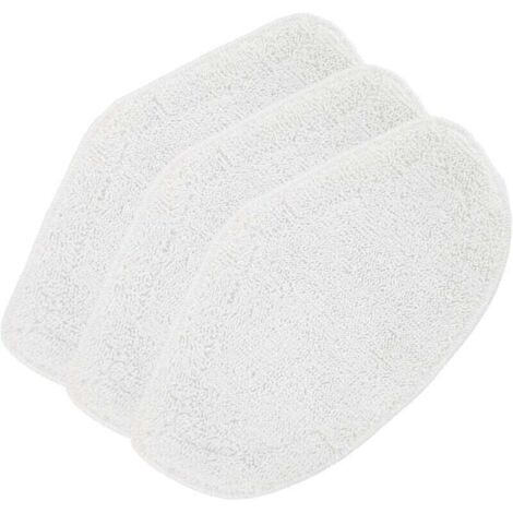 Paquete de 3 paños de repuesto KZQ para Polti Vaporetto, cepillo Vaporforce SV440, PAEU0332, trapeadores de repuesto lavables para Polti Vaporetto