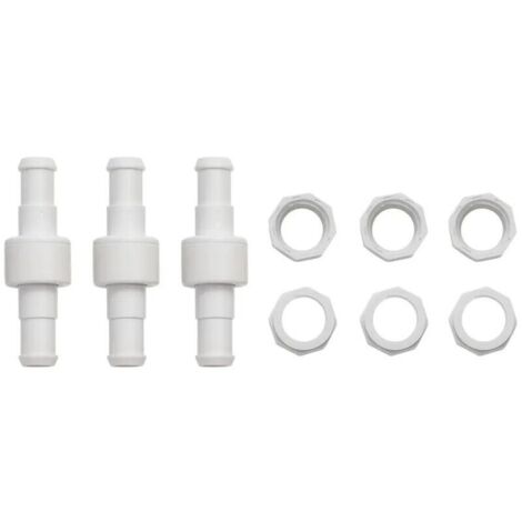 Paquete de 3 rodamientos de bolas para manguera de piscina Polaris D20 D15, tuerca de plástico de repuesto para 280 3900, kit de limpieza de piscina automática