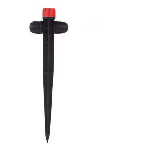 Paquete de 30 emisores de riego por goteo - 8 orificios, ajustables a 360 grados - Ideales para sistemas de riego por tuberías, 135 x 15 mm (4,5 mm)