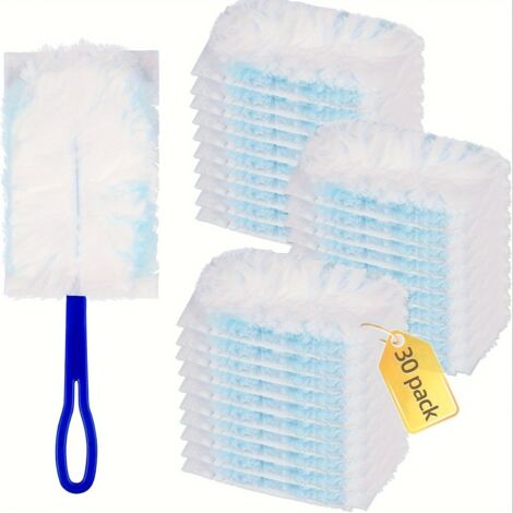 Paquete de 30 recambios de plumero desechables compatibles para un uso fácil