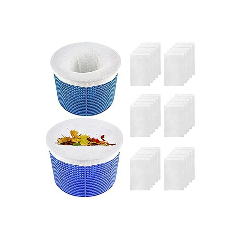 Paquete De 30 Redes Protectoras Para Piscinas, Limpia Los Desechos Y Las Hojas, Para Piscinas Enterradas Y Elevadas