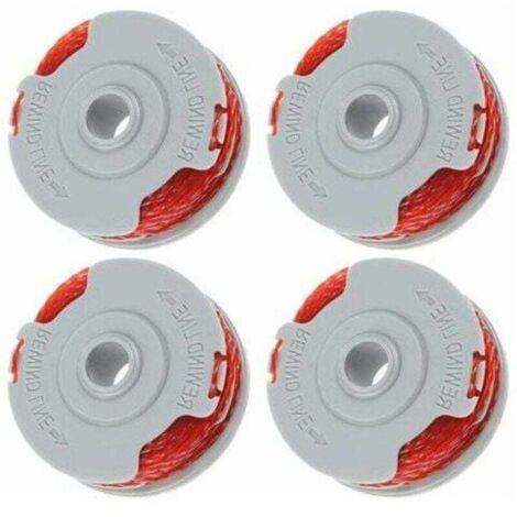 Paquete de 4 carretes de hilo de corte para Flymo FLY021, carrete de hilo de corte de repuesto para Flymo Trimmer, 36 pies/1,5 mm