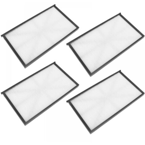Paquete de 4 cartuchos de filtro para limpiadores de piscinas Hayward AquaVac, TigerShark y SharkVac