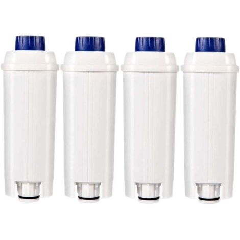 Paquete de 4 filtros de café de repuesto para DeLonghi DLSC002, DLS C002, compatibles con ECAM, ESAM, ETAM, BCO, EC -