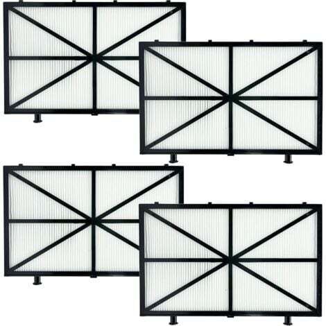 Paquete de 4 filtros de cartucho ultrafinos para limpiafondos robótico de piscinas, piezas de repuesto para limpiafondos plisados Dolphin Nautilus M400 M500 CC Plus