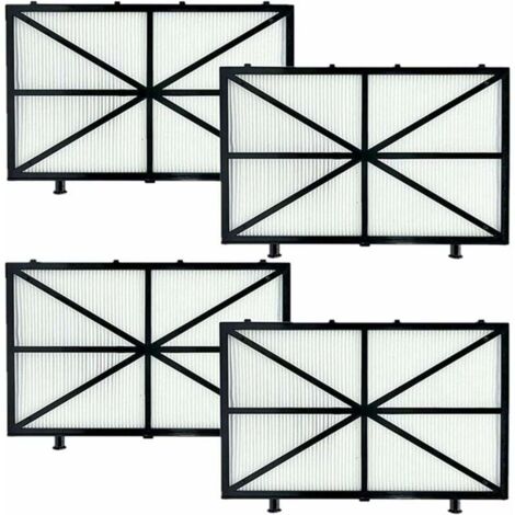 Paquete de 4 filtros de cartucho ultrafinos para robots Maytronics Dolphin Nautilus CC Plus, M400 y M500