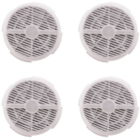 Paquete de 4 filtros HEPA de repuesto compatibles con los purificadores de aire de sobremesa RIGOGLIOSO GL2103, JINPUS-2103 y LTLKY 900S.