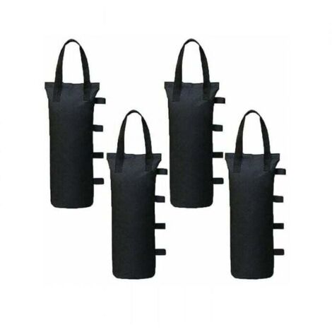 Paquete de 4 pesas para carpa, pesas para patas de saco de arena, sombrilla, 13 x 50 cm