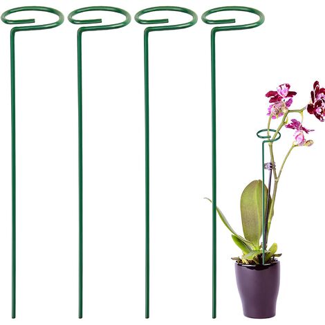 resistentes a crecer a través de flores y plantas anillos de apoyo para plantas en macetas soportes redondos para plantas LAMF 3 jaulas de soporte para plantas de jardín 