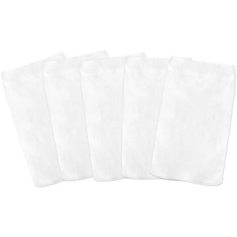 Paquete de 5 filtros de malla fina para piscinas y spas, reutilizables, de malla ultrafina, para piscinas enterradas y elevadas.