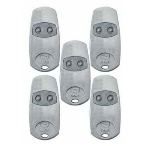 Paquete de 5 TOP-432EE - Operador de puerta de garaje con control remoto, compatible con CAME TOP-432EE, TOP-432EV y TOP-432NA