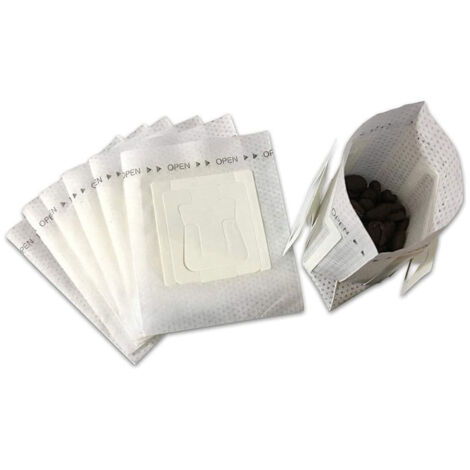 Paquete de 50 bolsas de filtro de café portátiles con asa para colgar, bolsas de filtro de café de papel desechables para porciones individuales, compatibles con una amplia variedad de tazas y utensil