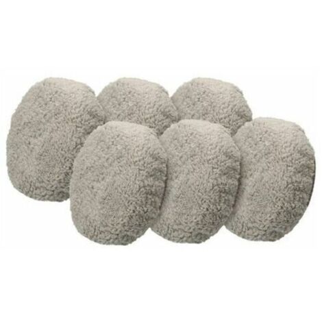 Paquete de 6 paños de repuesto lavables para robot limpiacristales HOBOT 168/188, almohadillas de microfibra, accesorios reutilizables, modelo: gris, paquete de 6