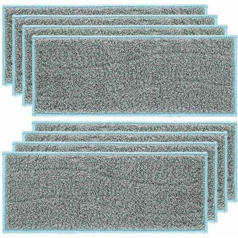 Paquete de 8 almohadillas de limpieza lavables y reutilizables para Irobot Braava Jet M6