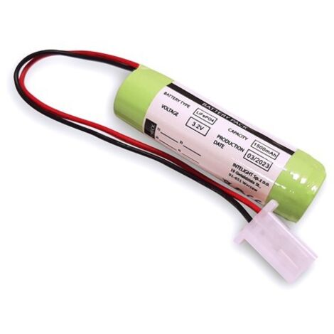 Paquete de baterías LiFePO4 1x18650 3,2 V 1500 mAh Starlet II - L70 x Ø18 - 94916