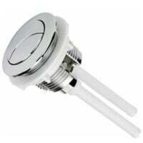 Paquete de botones de descarga de inodoro, botón de inodoro de doble descarga de 38 mm, botón de descarga de inodoro