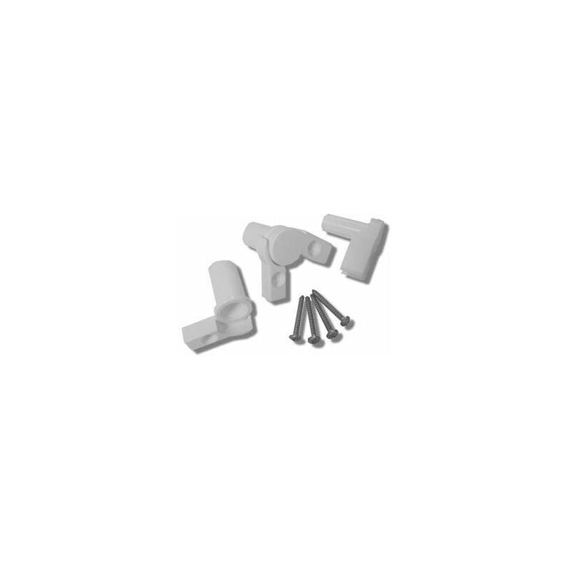 

Paquete de reemplazo de bisagras para caja Novellini R01AUD | Blanco
