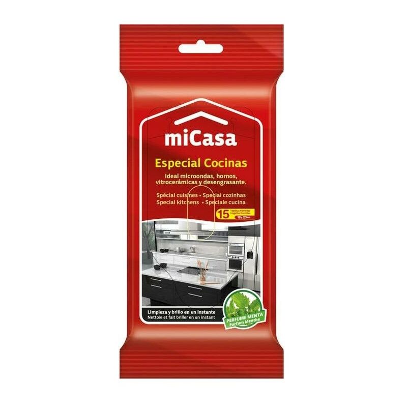 

Paquete de Toallitas Limpiadoras Micasa Cocina (15 uds)