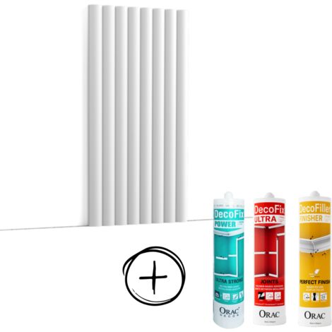 Paquete MKP de 6 metros lineales de W110 + adhesivos L200 X H25 X L1,6 CM