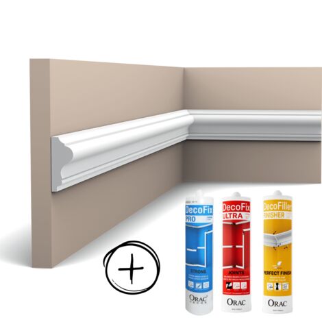 Paquete MKP de 80 metros lineales de P8030 + adhesivos L200 x H4,1 x L1,7 cm