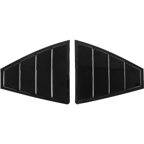 paquetes de rejillas de ventilación laterales de ABS negro para Hyundai Elantra 2016-2020 - Fácil instalación