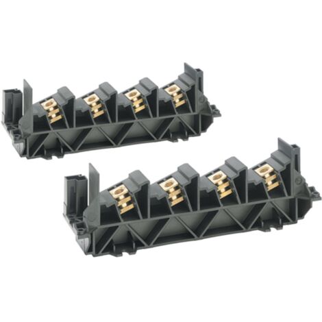 Par de 2 soportes de barra basculante Hager 250-630A 17,5Ka UC826